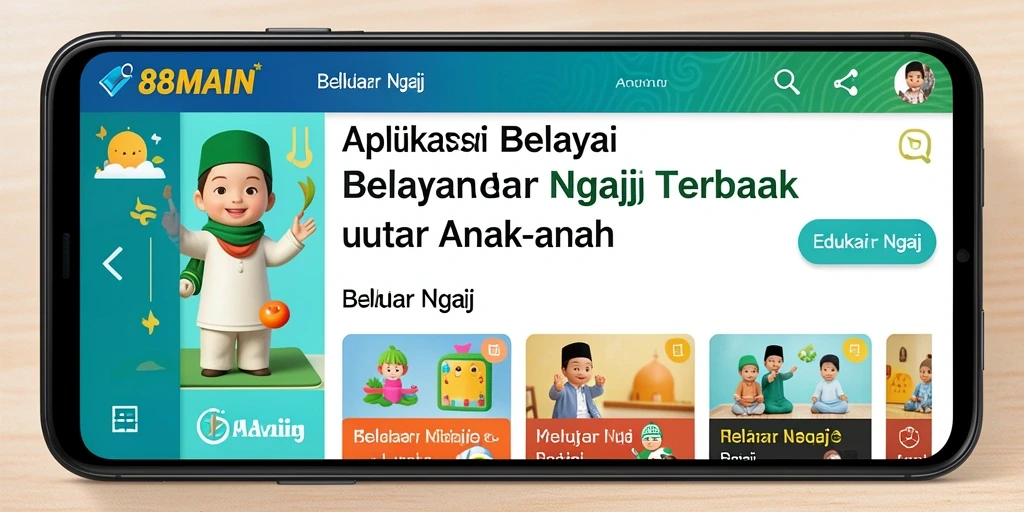 Screenshot antarmuka utama 88MAIN yang menarik.