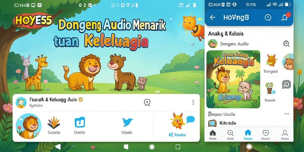 Antarmuka aplikasi yang menarik dan mudah digunakan.