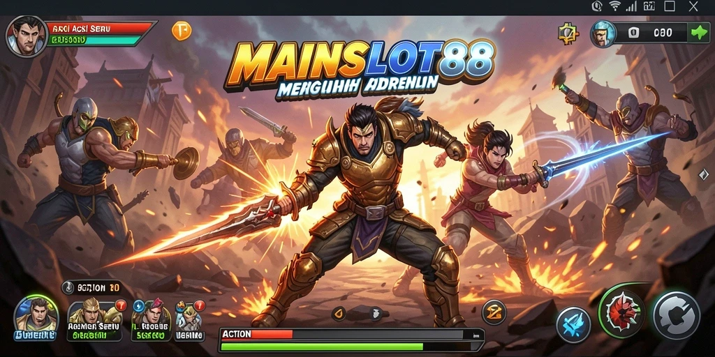 Tampilan antarmuka MAINSLOT88 yang menarik dan menarik perhatian.