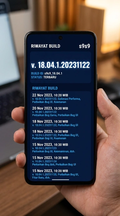 Riwayat Versi Aplikasi s9s9 untuk Pengguna Android
